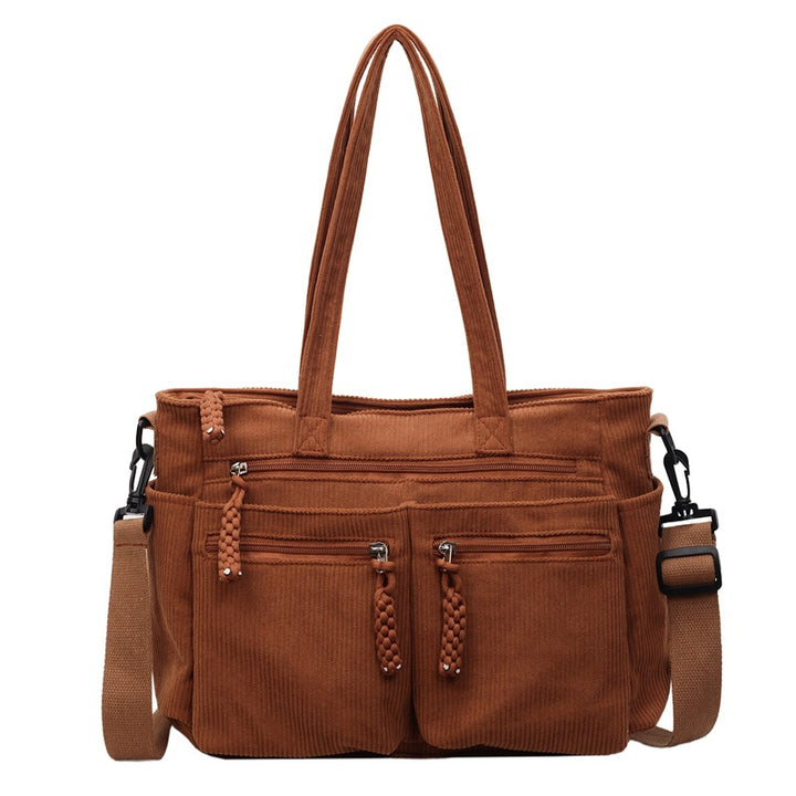 Stylish Multi-Pocket Tote Bag Kalsten