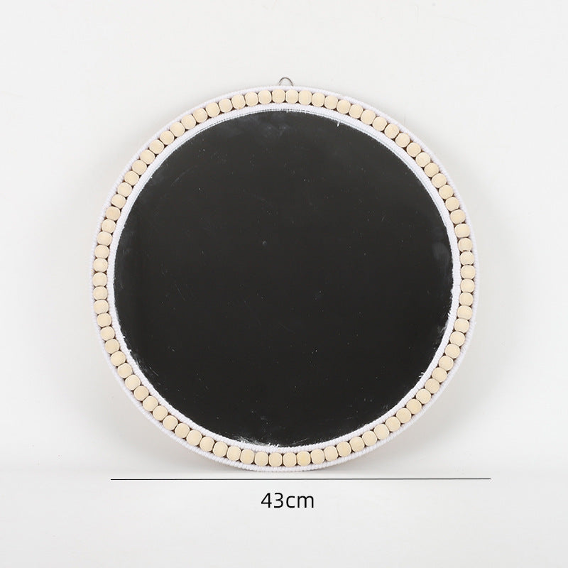 Decorative Wall Mirror Made of Rattan Kalsten