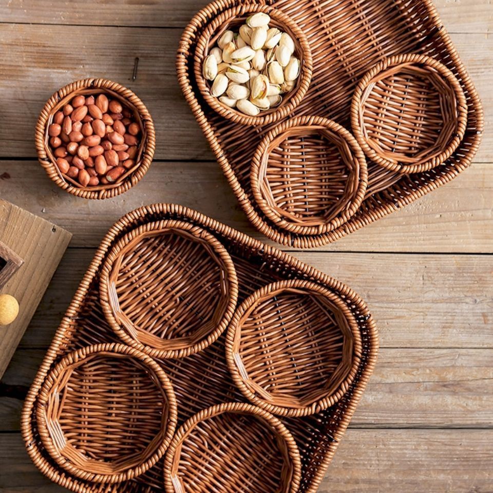 Decorative Rattan Serving Kalsten