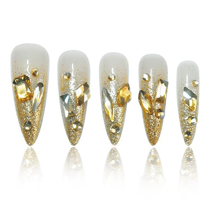 Glamorous Stiletto Press-On Nail Extensions Kalsten
