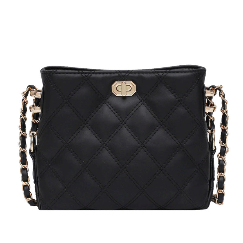 Elegant Quilted Crossbody Bag Kalsten