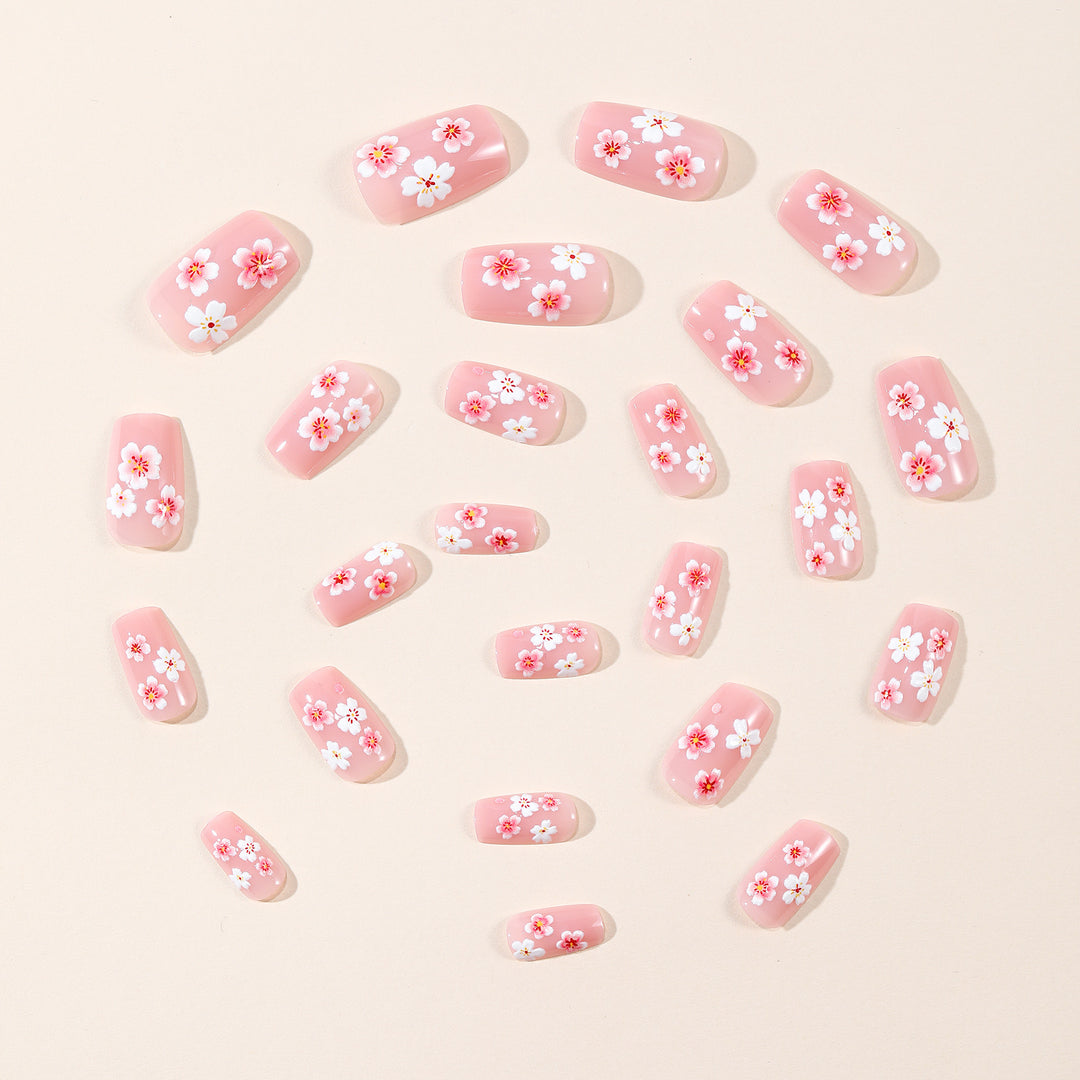 Floral Acrylic Nail Art Extensions Kalsten 1789713374