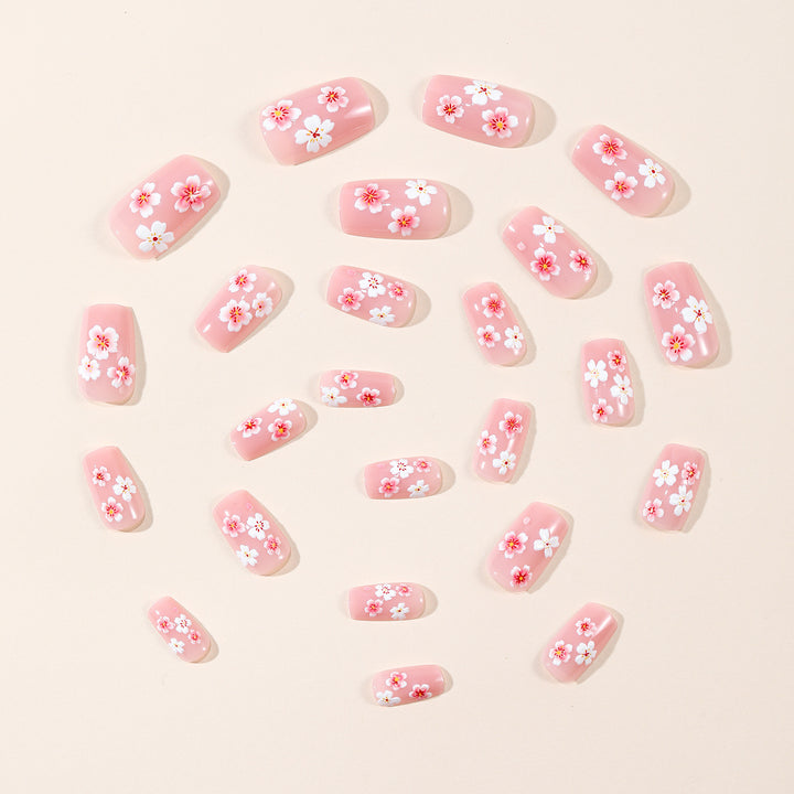 Floral Acrylic Nail Art Extensions Kalsten 1789713374