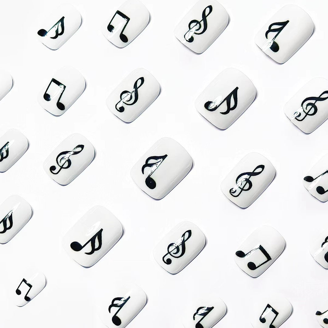 Musical Note Nail Art Kalsten