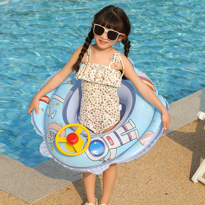 Ladies Inflatable Swim Ring with Safety Control Kalsten