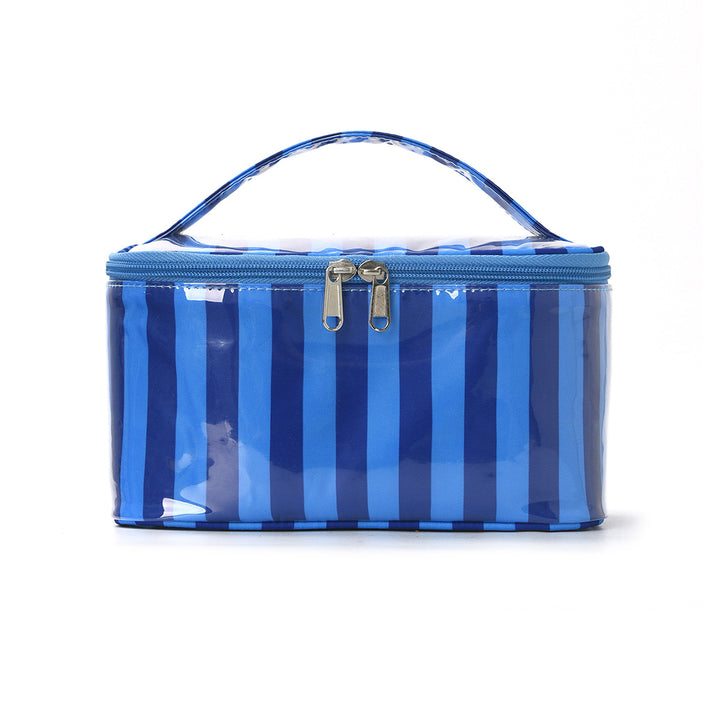Cosmetic organizer with carry handle and water-repellent coating Kalsten