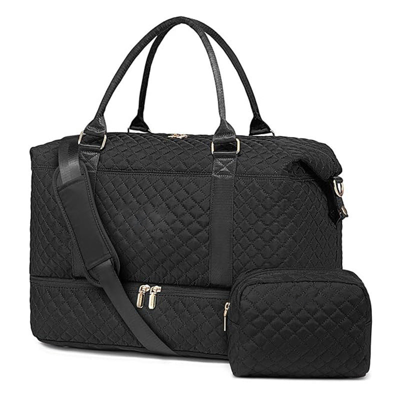 Padded Travel Bag with Removable Cosmetic Pouch Kalsten