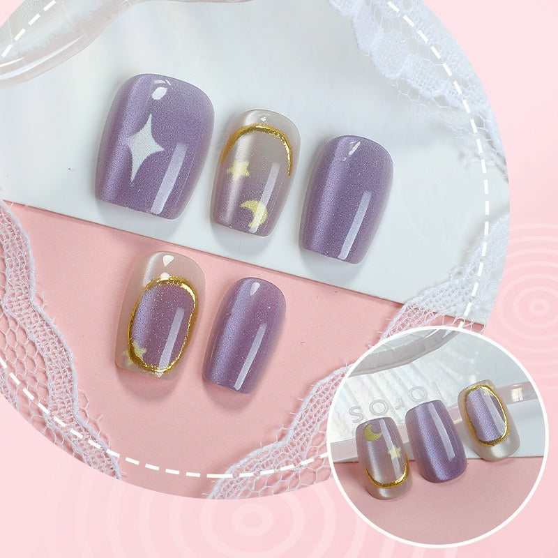 Celestial Starry Night Press-On Nail Set