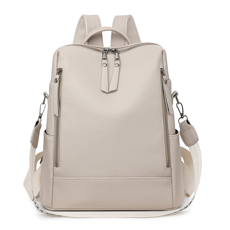 Textured Multi-Pocket Backpack Kalsten