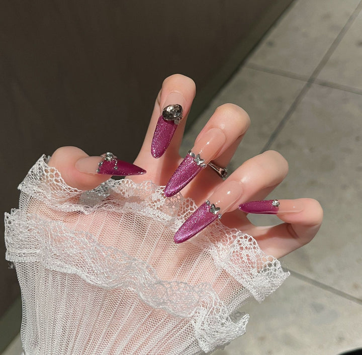 Glamorous Stiletto Nail Art Extensions Kalsten