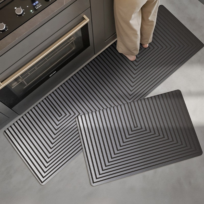 Floral Patterned Kitchen Comfort Mat