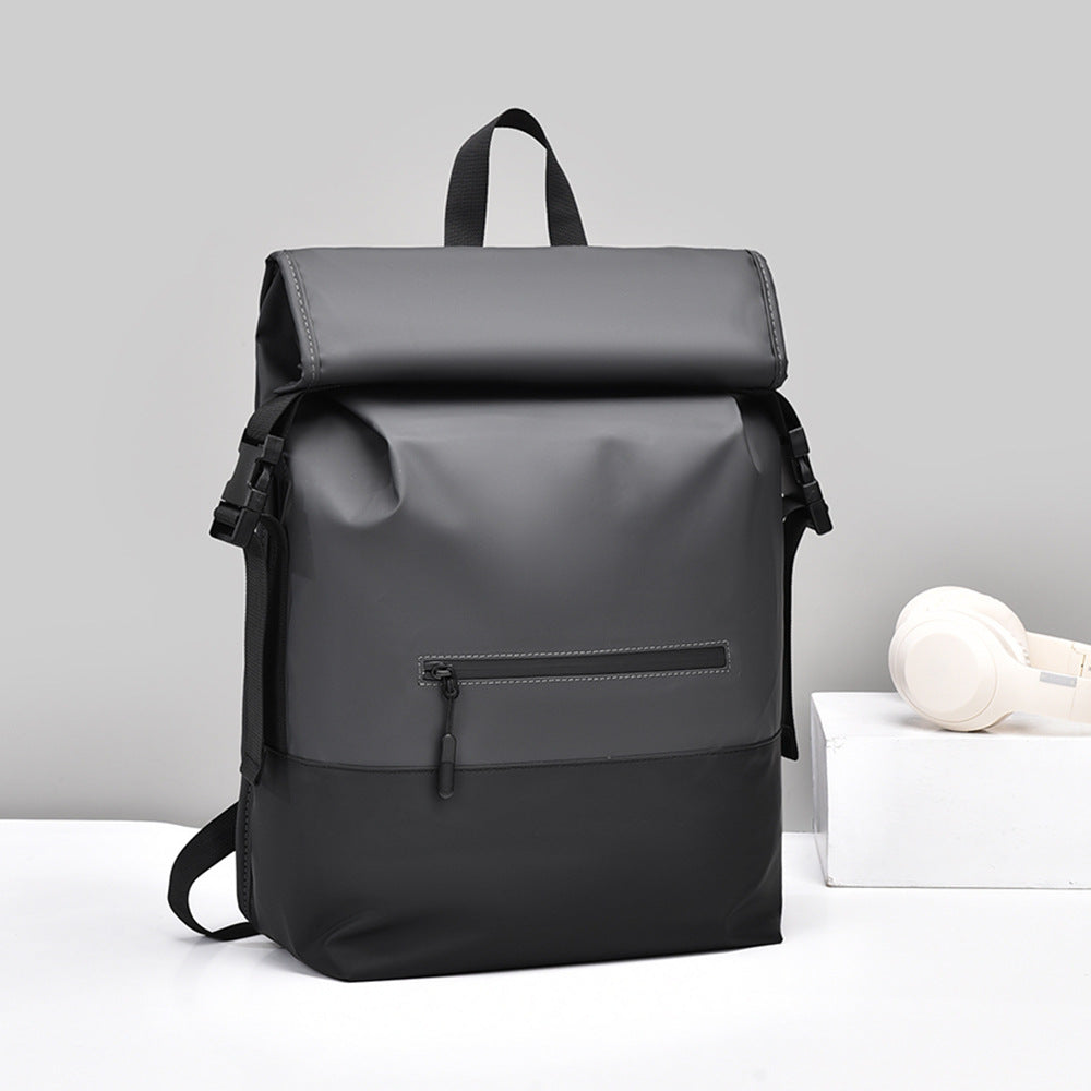 Waterproof Roll-Top Closure Travel Backpack Kalsten