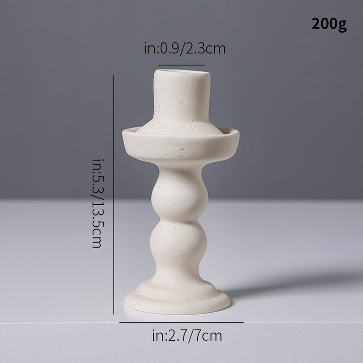 Elegant Ceramic Candle Holder Kalsten