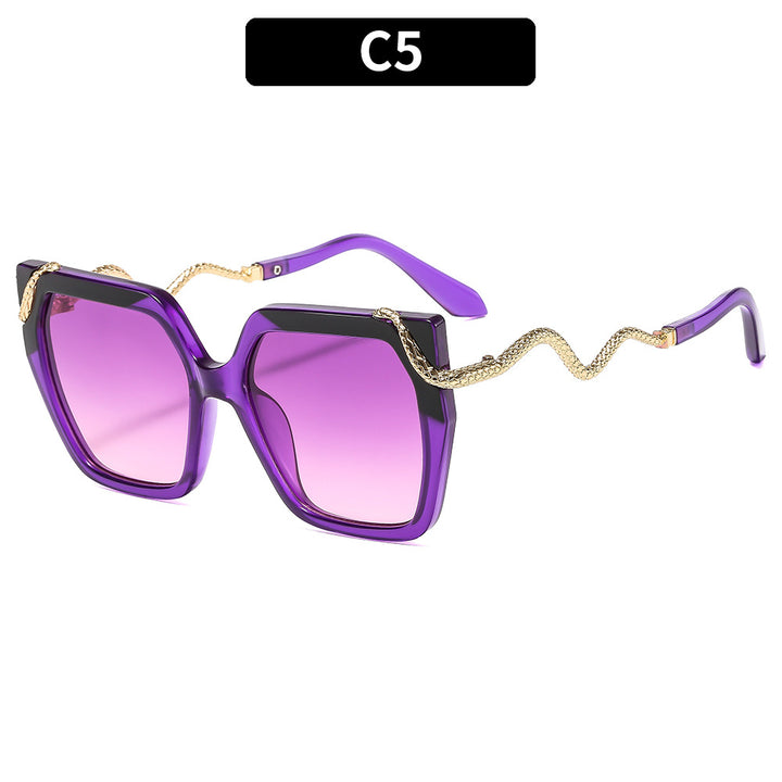 Ornate Snake Detail Sunglasses