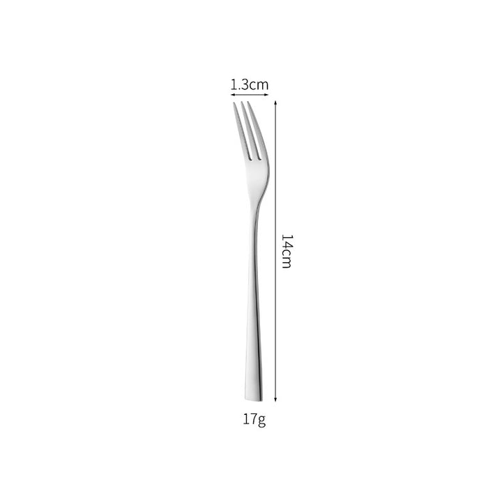 Elegant dessert knife with curved handle Kalsten
