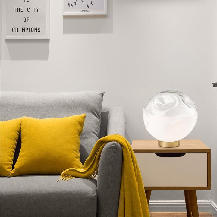 Artistic Glass Table Lamp