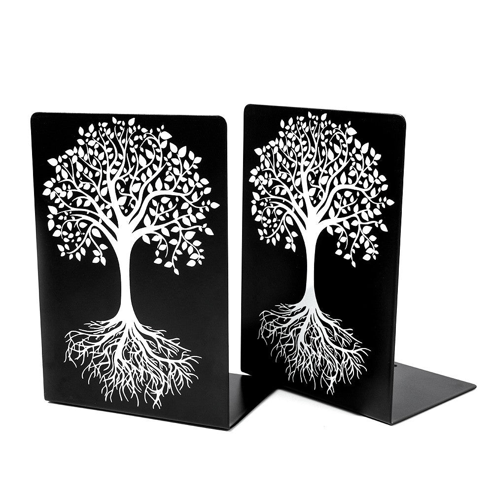 Artistic Tree Design Bookends