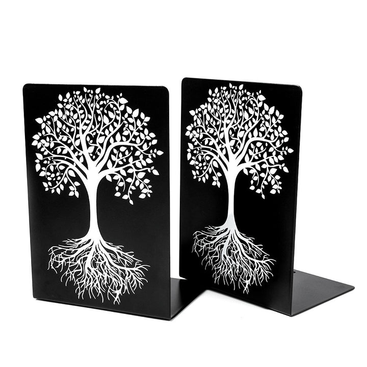 Artistic Tree Design Bookends