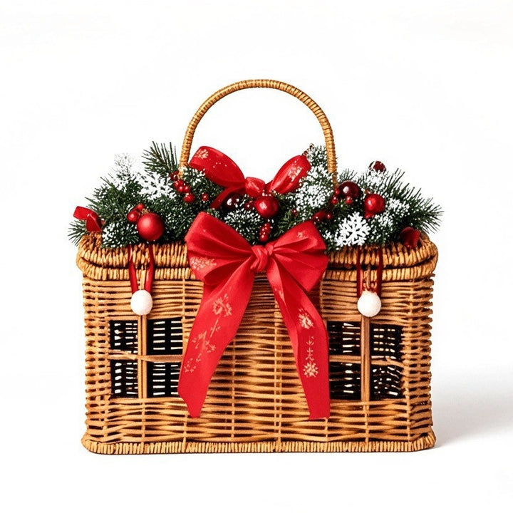 Handcrafted Wicker Picnic Basket Kalsten