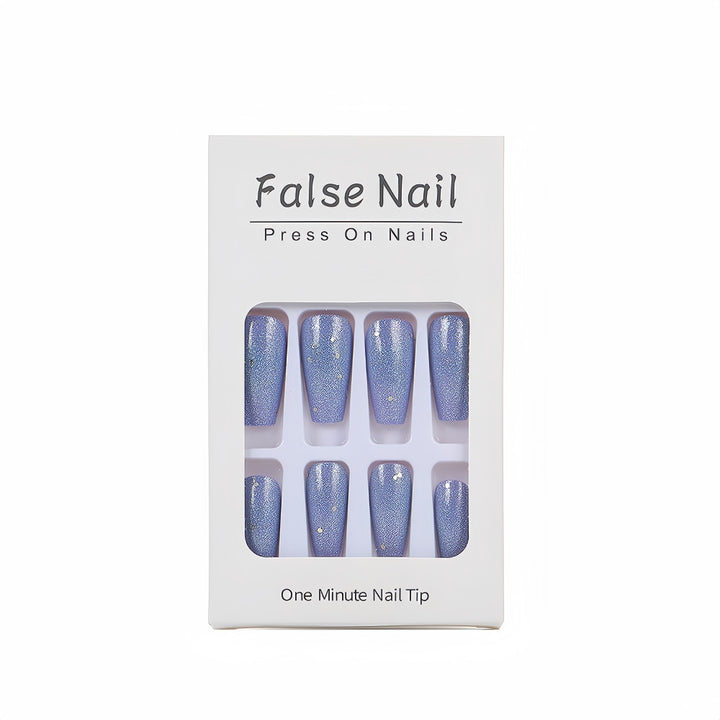 Glittering artificial nails in an elegant color scheme Kalsten