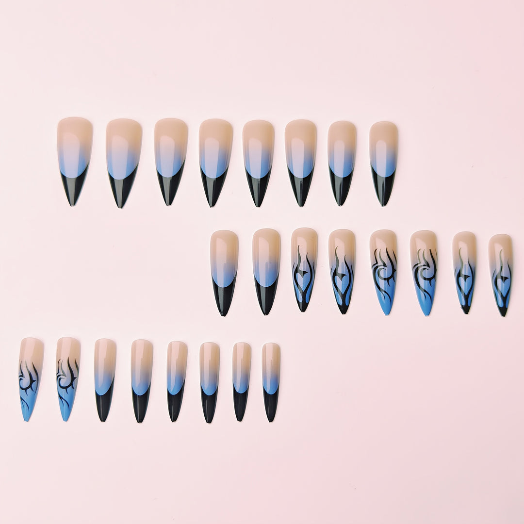 Stiletto Nail Art Design