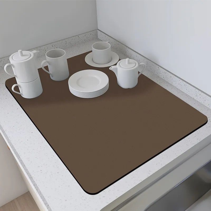 Coffee-Themed Kitchen Mat