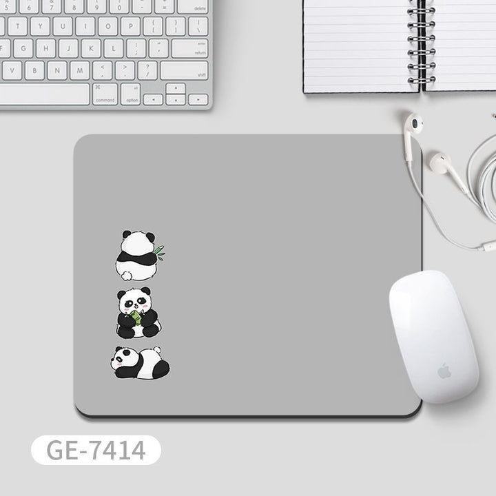 Cute Panda Theme Desk Mat