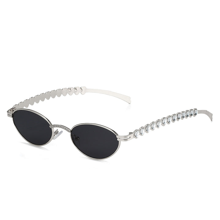 Statement Cat-Eye Optical Glasses with Crystal Accents Kalsten