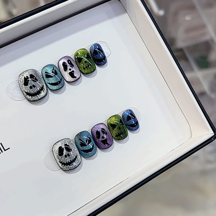 Creative Themed Press-On Nail Set Kalsten