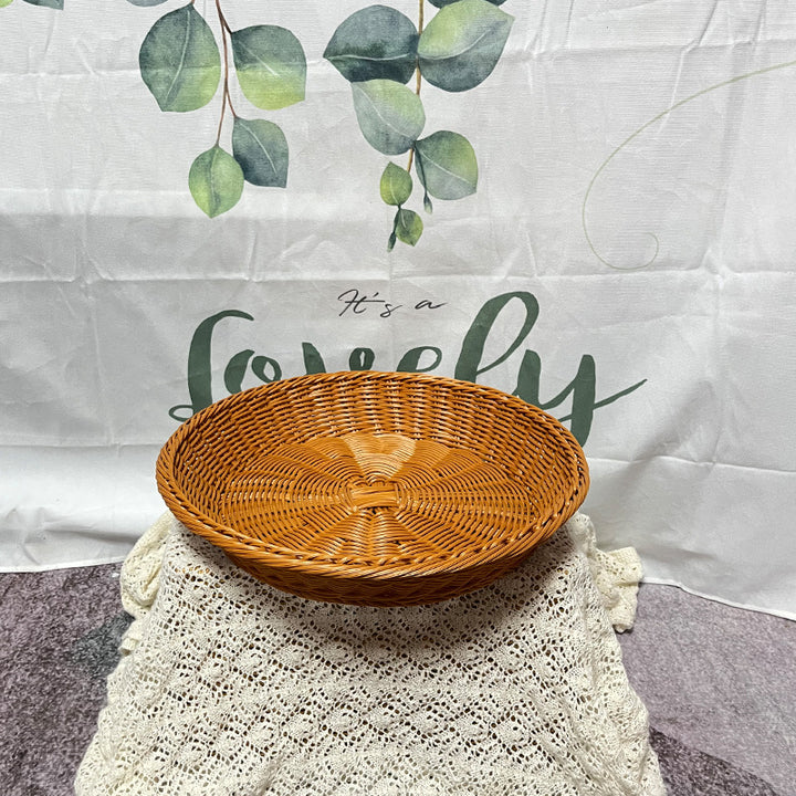 Handcrafted Decorative Woven Serving Plate Kalsten