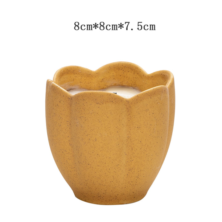 Rustic Ceramic Planter Kalsten