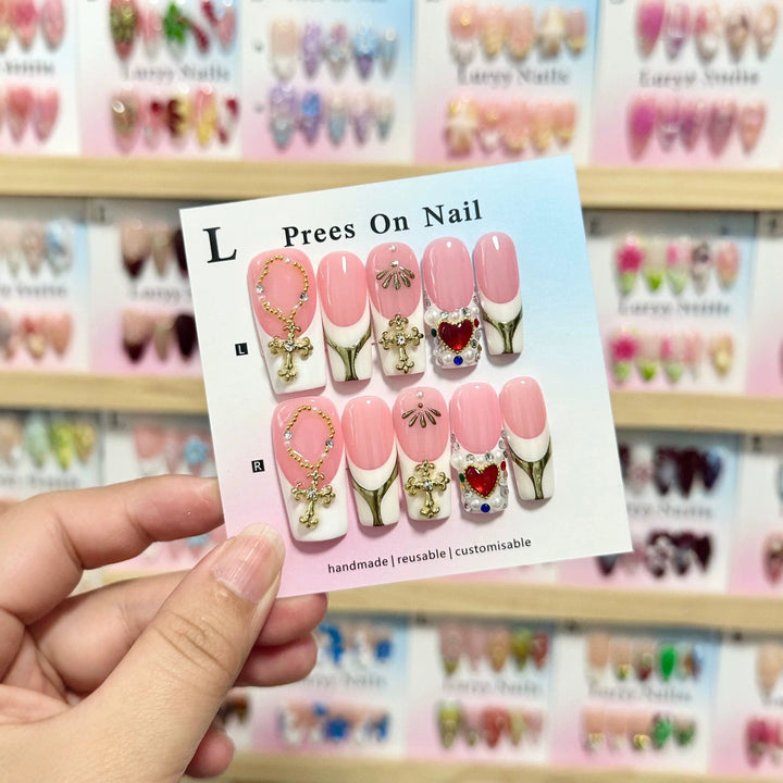 Custom Artisanal Press-On Nail Set