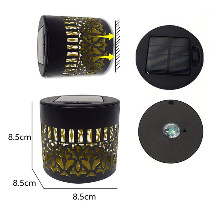 Decorative Solar RGB Mandala Projection Wall And Stake Garden Light Kalsten