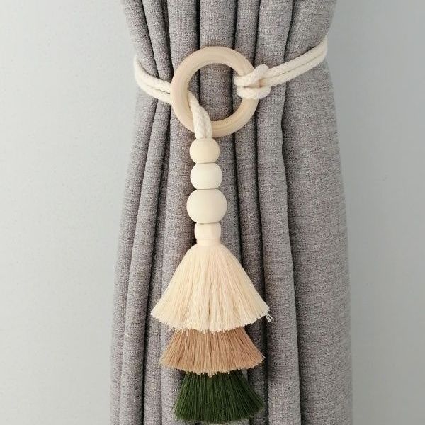 Decorative curtain holder with tassels Kalsten