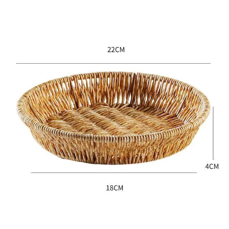 Handwoven Decorative Storage Tray Kalsten