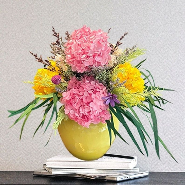 Vibrant Faux Flower Arrangement