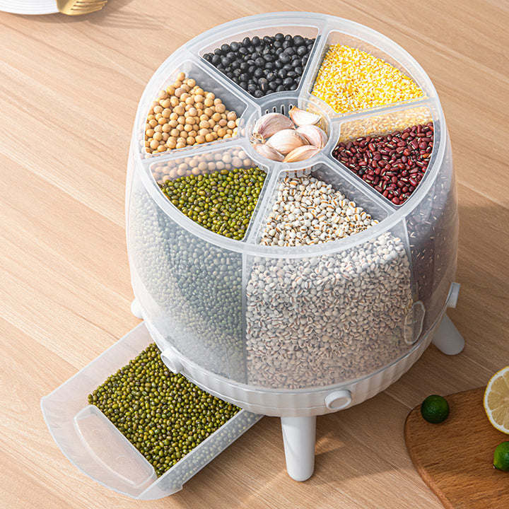 Multi-Compartment Food Storage Dispenser Kalsten