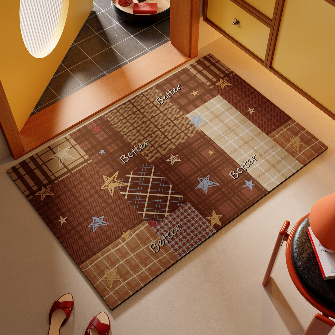 Artistic Patterned Entrance Mat