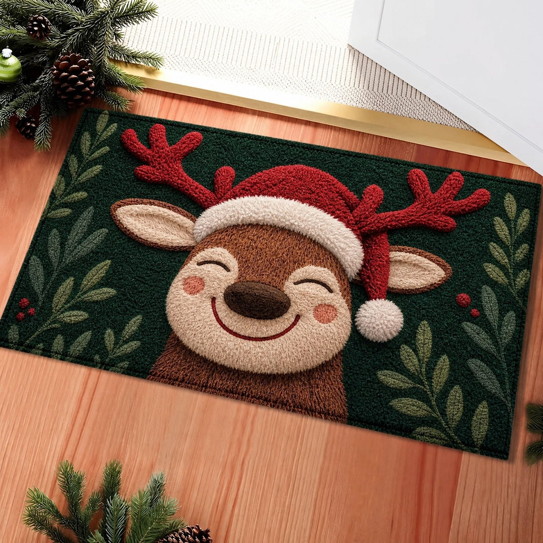 Festive Christmas Character Doormat Kalsten