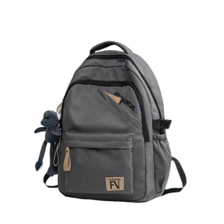 Versatile Urban Backpack with Cute Keychain Kalsten