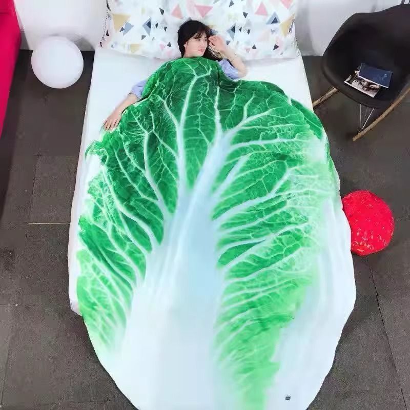 Food-Themed Fleece Blanket