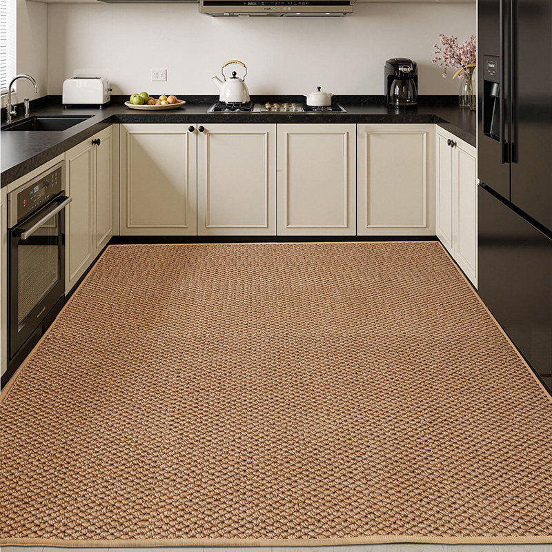 Luxurious Textured Kitchen Runner Mat