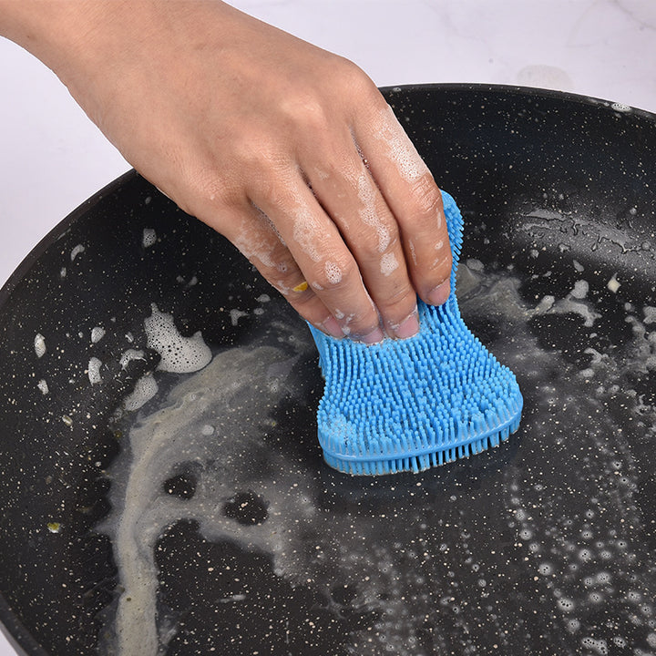 Silicone cleaning sponge with ergonomic design Kalsten