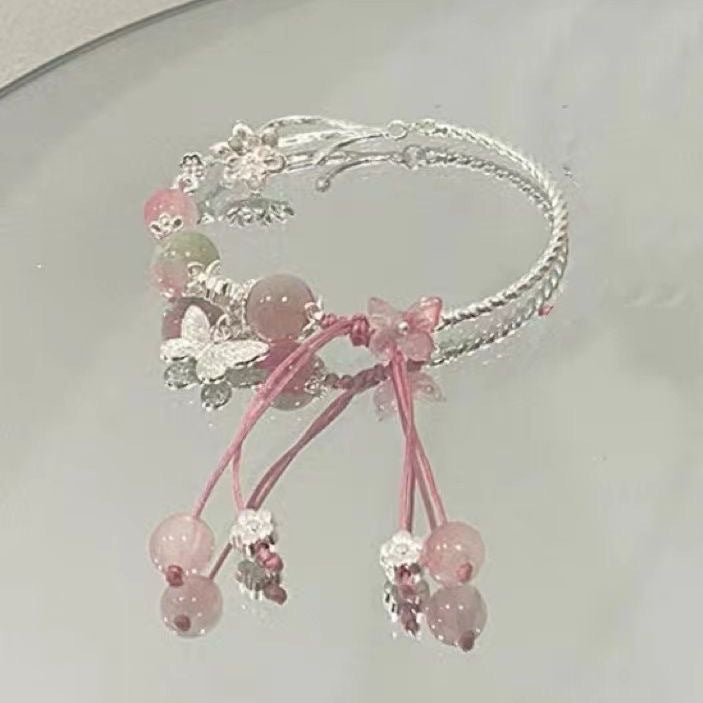 Floral Charm Wrap Bracelet Kalsten