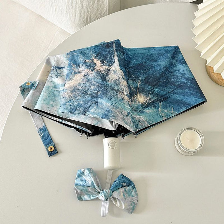 Women Foldable Umbrella with Waterproof Kalsten Design
