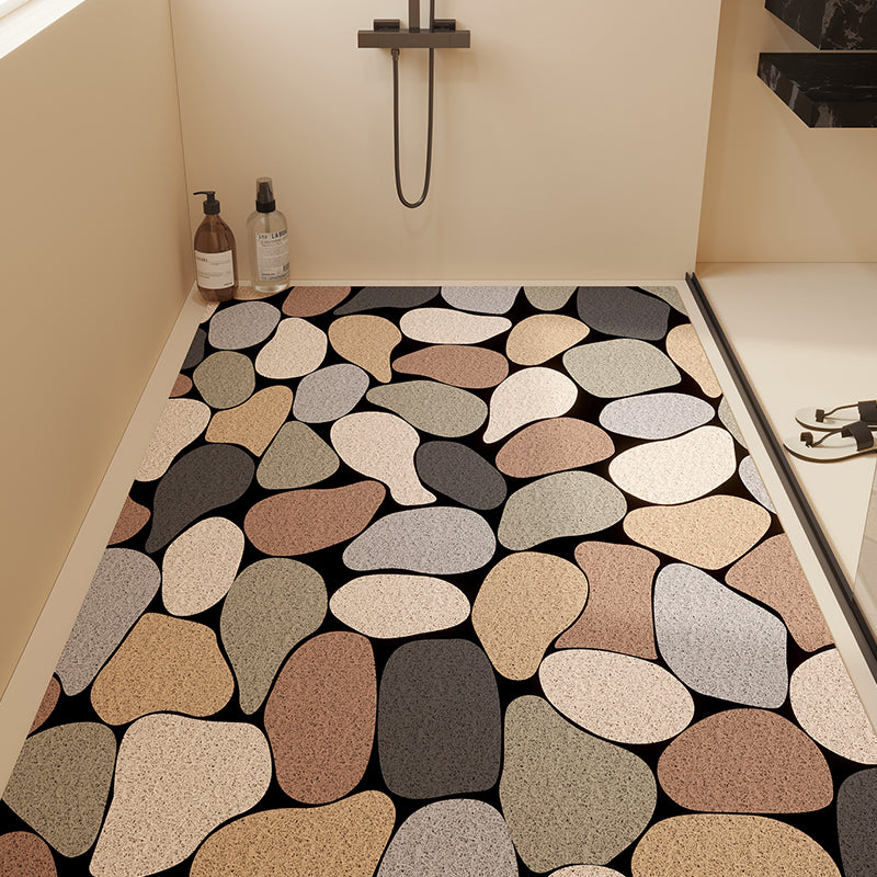 Abstract Stone Pattern Bath Mat