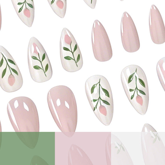 Floral-Inspired Acrylic Nail Art Set Kalsten