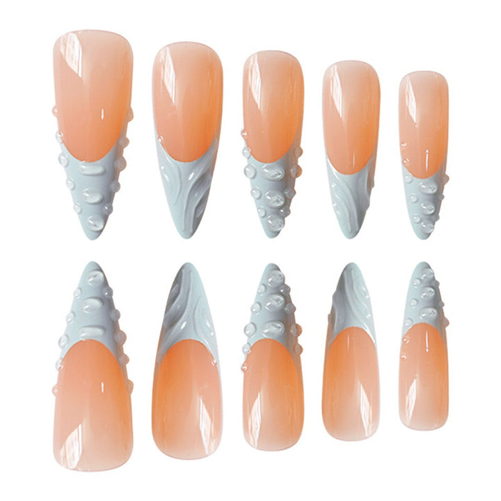 Artistic 3D Press-On Nail Extensions Kalsten