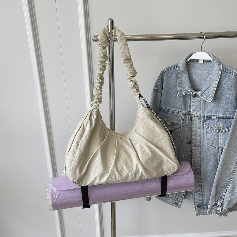 Fashionable Pleated Hobo