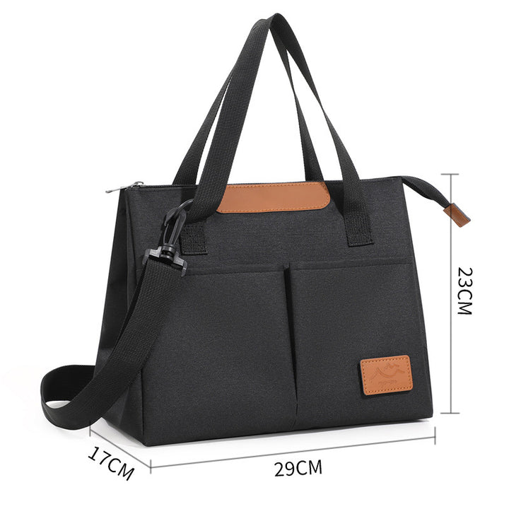 Insulated Multi-Pocket Lunch Tote Kalsten